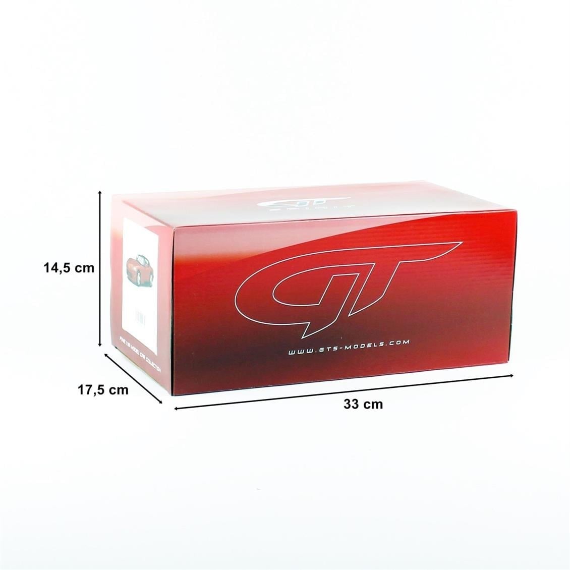GTspirit 156 1/18 Ölçek, Dodge Viper RT/10 (Resin Seri), Kırmızı, Sergilemeye Hazır Metal Araba Modeli