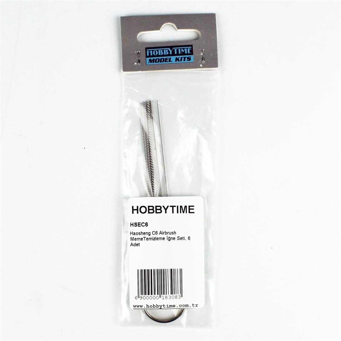 Haosheng C6 Airbrush MemeTemizleme İğne Seti, 6 Adet