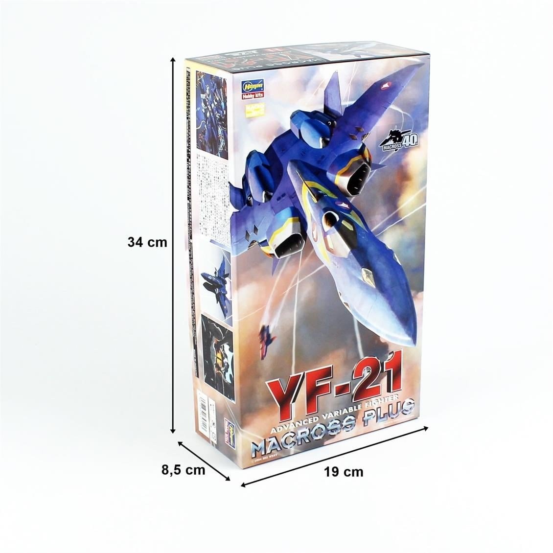 Hasegawa 11 65711 1/72 Ölçek, YF-21, Macross Serisi, Bilim Kurgu Plastik Model Kiti