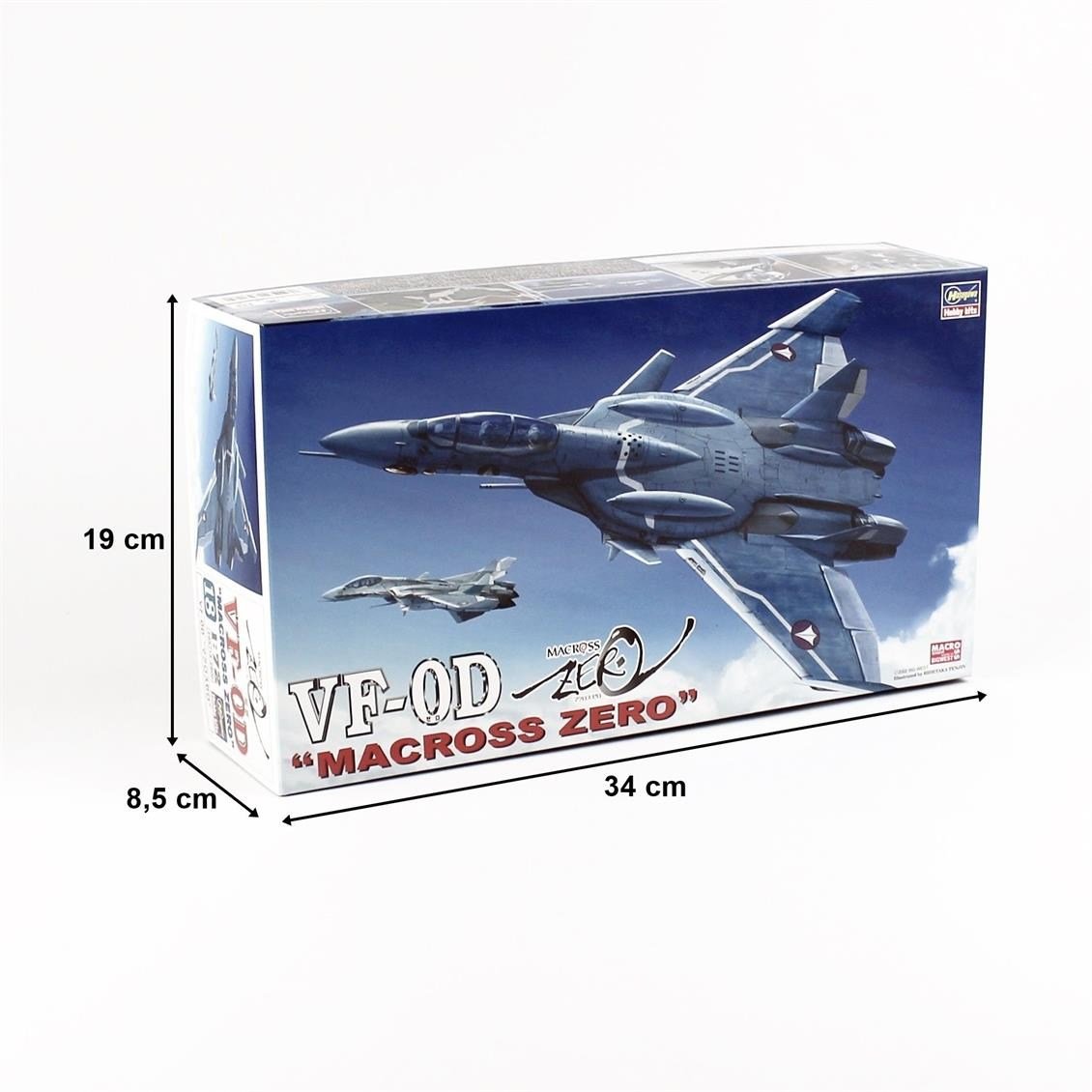 Hasegawa 18 65718 1/72 Ölçek, VF-0D (Macross Zero), Macross Serisi, Bilim Kurgu Plastik Model Kiti