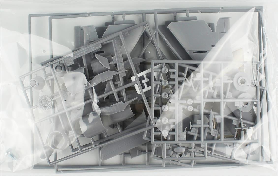 Hasegawa 19 10719 1/200 Ölçek, Boeing 777-300ER Japan Airlines JAL, Yolcu Uçağı Plastik Model Kiti