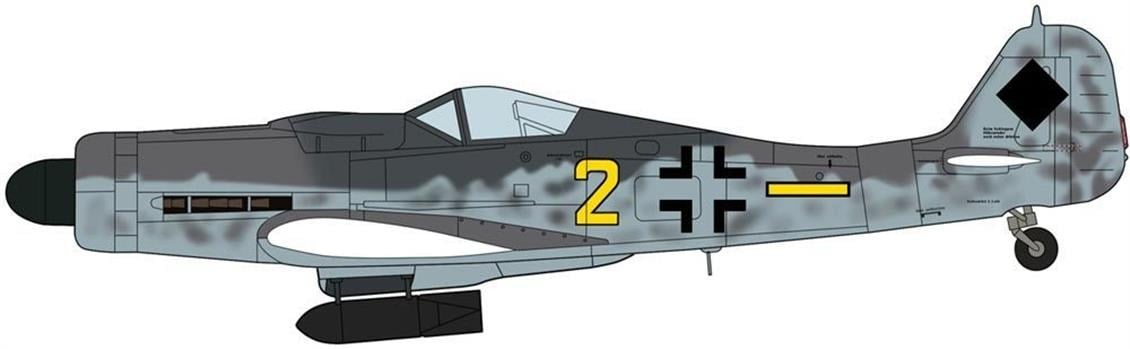 Hasegawa 1967 1/72 Ölçek, Focke-Wulf FW190D-9 JABO (Limited Edition), Savaş Uçağı Plastik Model Kiti
