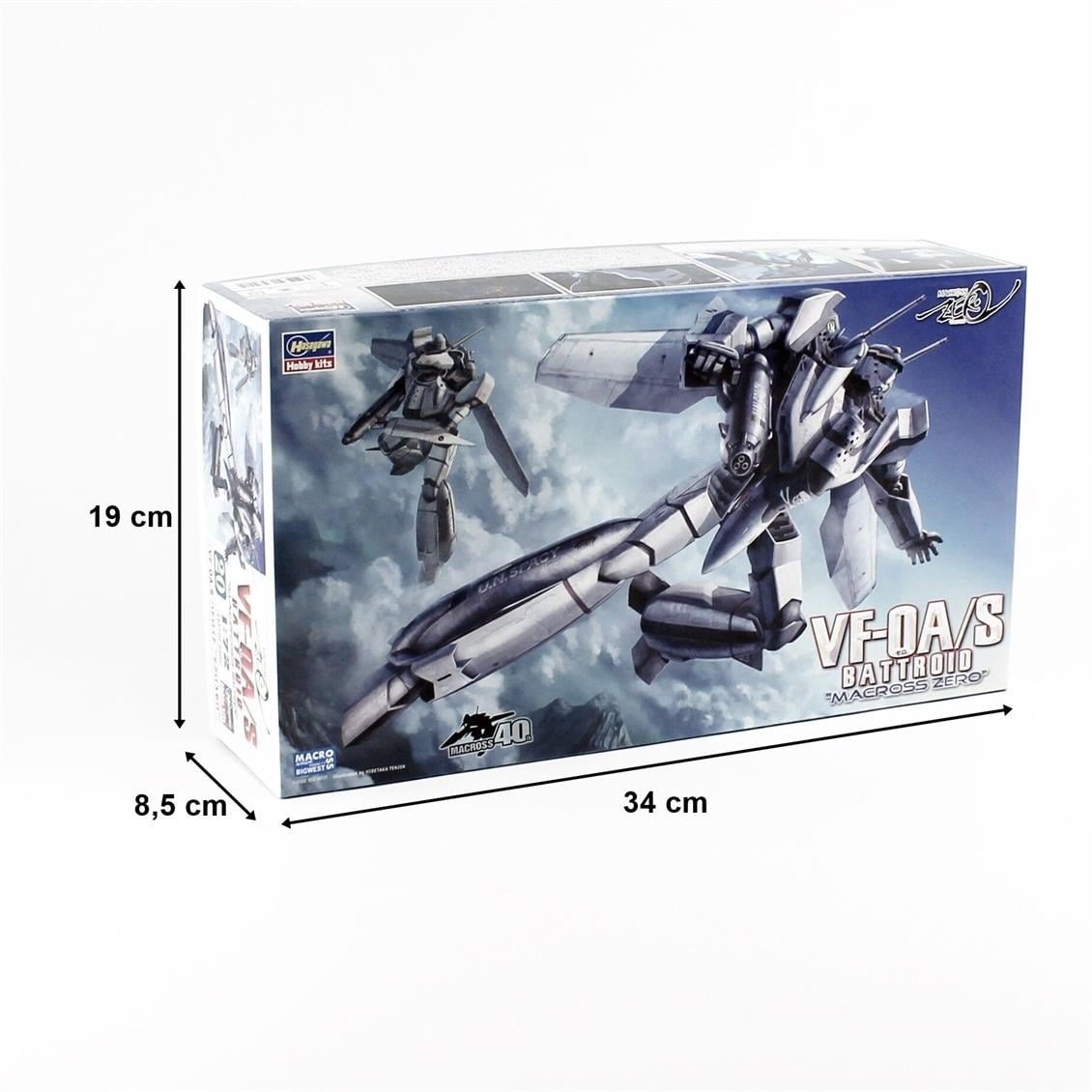 Hasegawa 20 65720 1/72 Ölçek, VF-0A/S Battroid, Macross Serisi, Bilim Kurgu Plastik Model Kiti