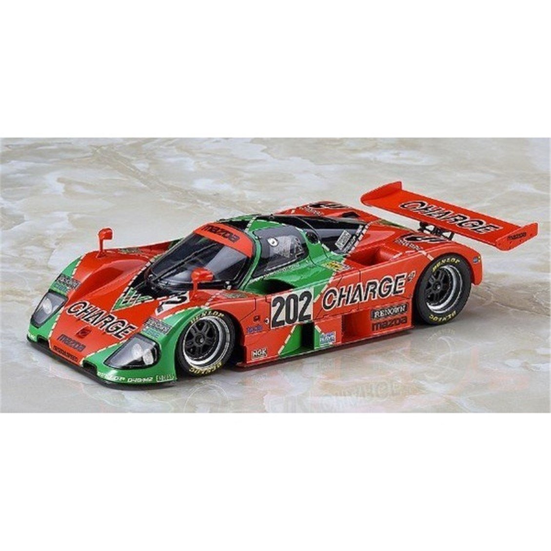 Hasegawa 20312 1/24 Ölçek, Charge Mazda 767B Yarış Aracı, Plastik Model Kiti