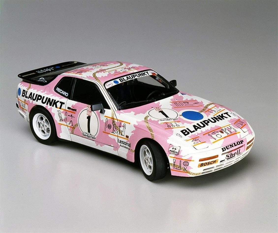 Hasegawa 20315 1/24 Ölçek, Porsche 944 Turbo Racing (Limited Edition), Yarış Aracı Plastik Model Kiti