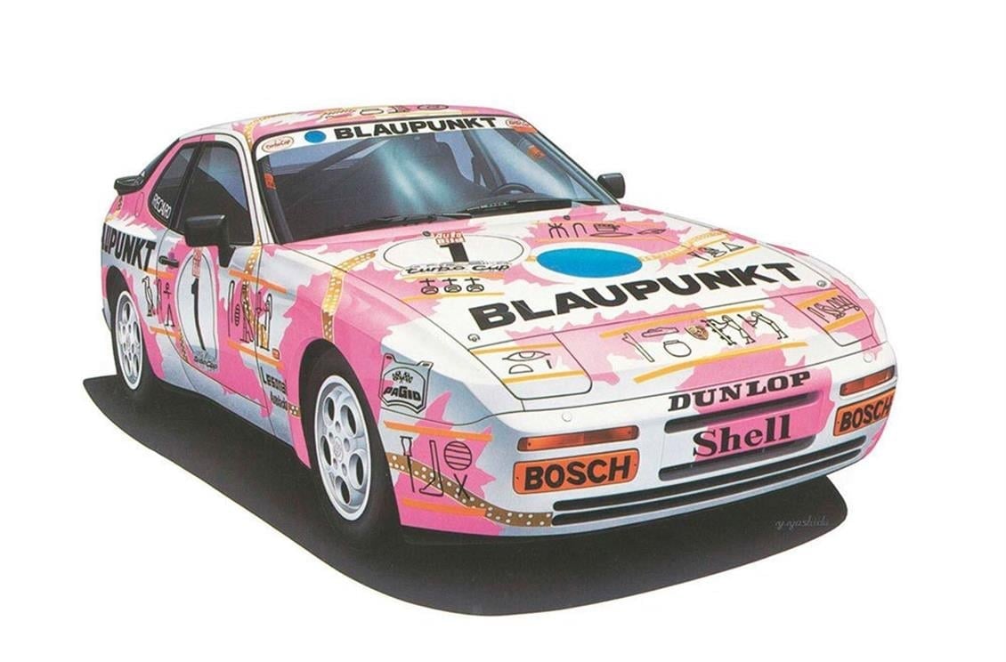 Hasegawa 20315 1/24 Ölçek, Porsche 944 Turbo Racing (Limited Edition), Yarış Aracı Plastik Model Kiti