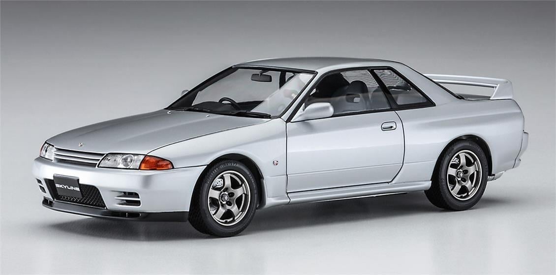 Hasegawa 20496 1/24 Ölçek, Nissan Skyline GT-R (BNR32) Early (1989), (Limited Edition) Otomobil Plastik Model Kiti