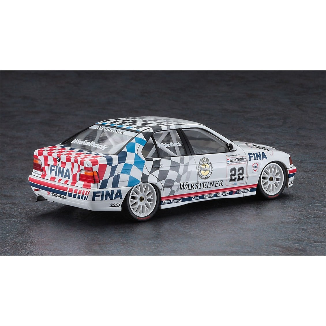Hasegawa 20551 1/24 Ölçek, Team Schnitzer BMW 318i, Yarış Aracı Plastik Model Kiti