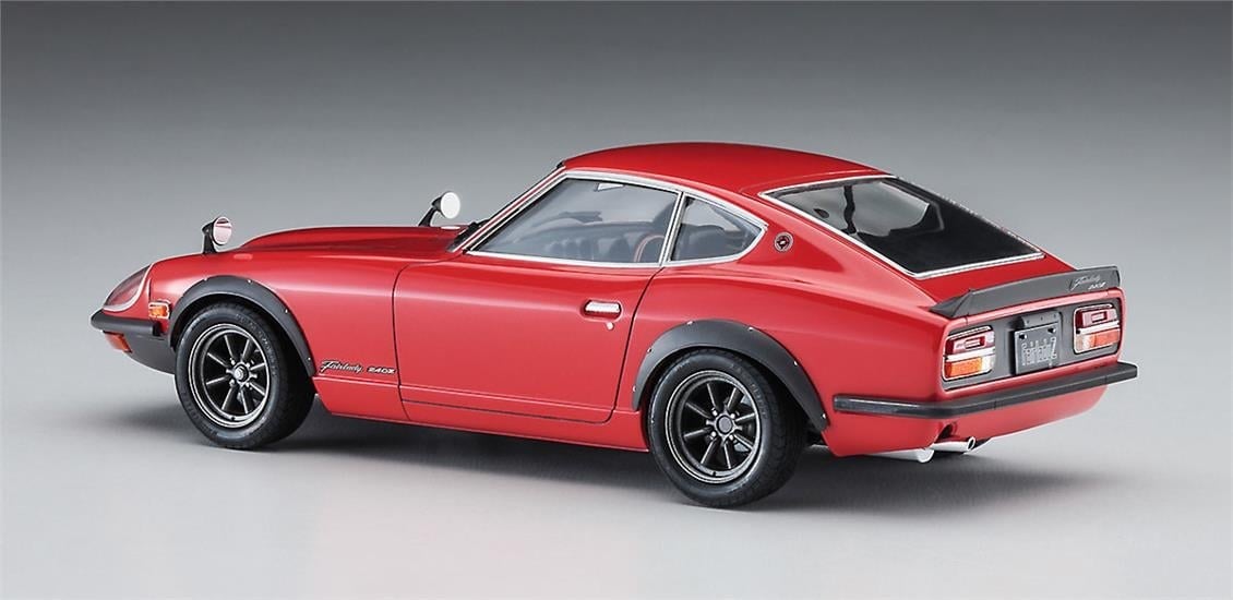 Hasegawa 20618 1/24 Ölçek, Nissan Fairlady 240ZG (Custom Wheel), Otomobil Plastik Model Kiti