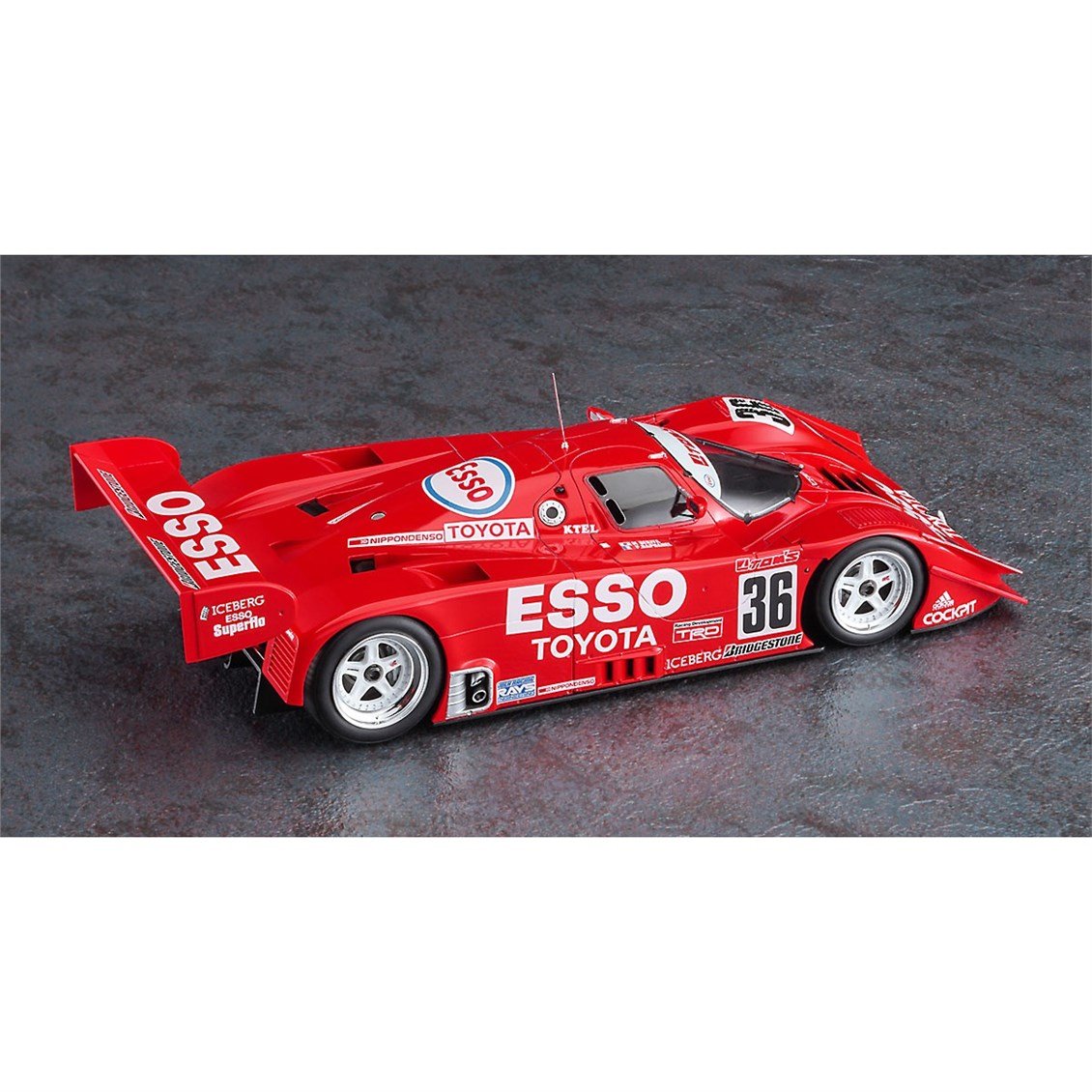 Hasegawa 20640 1/24 Ölçek, Esso Toyota 92C-V (1992 JSPC), Yarış Otomobili Plastik Model Kiti
