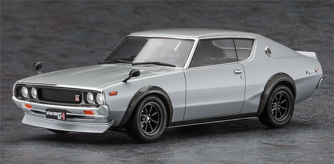 Hasegawa 20669 1/24 Ölçek, Nissan Skyline 2000GT-R (KPGC110) (Custom Version), (Limited Edition) Otomobil Plastik Model Kiti