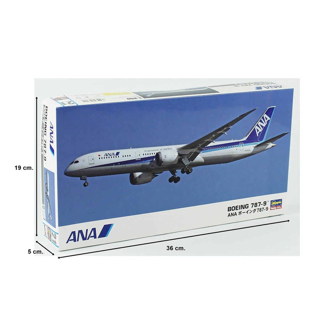 Hasegawa 21 10721 1/200 Ölçek, Boeing ANA 787-9, Yolcu Uçağı Plastik Model Kiti