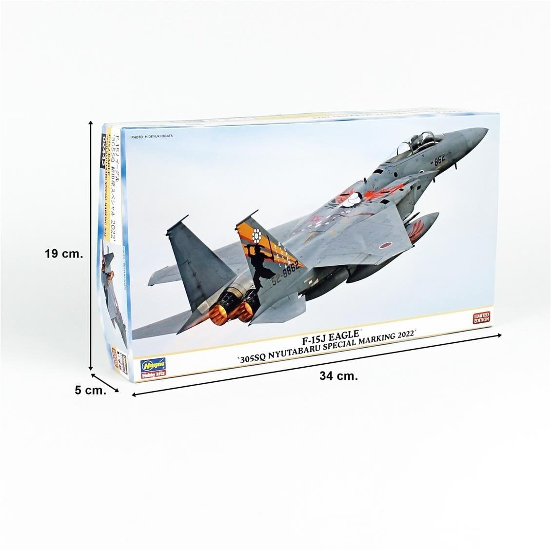 Hasegawa 2442 1/72 Ölçek, F-15J Eagle (305sq Nyutabaru Special Marking 2022),(Limited Edition),  Savaş Uçağı Plastik Model Kiti
