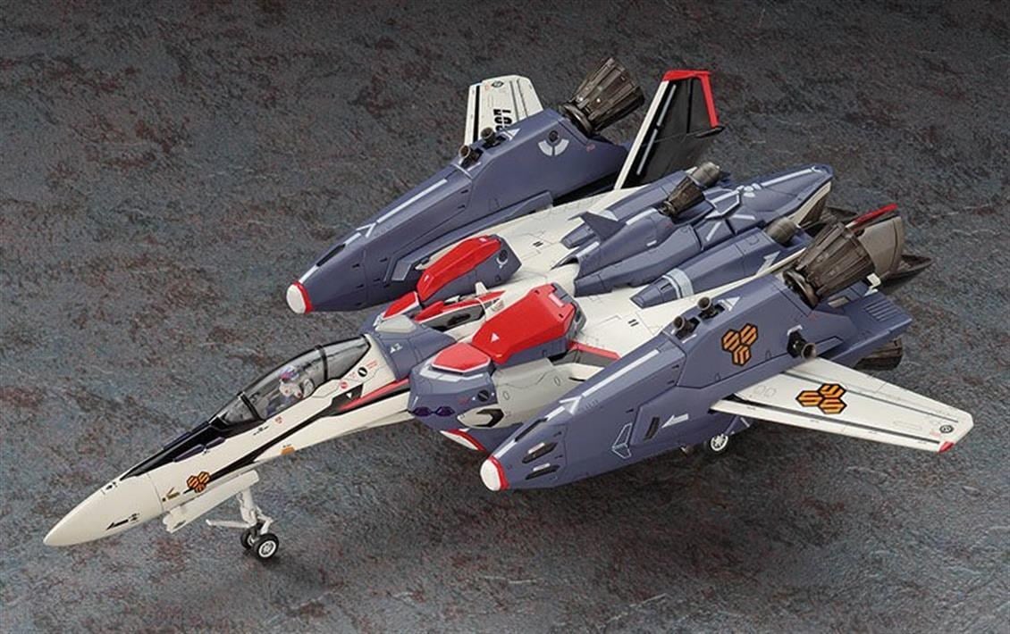 Hasegawa 27 65727 1/72 Ölçek, YF-21 w/Fast Pack & Fold Booster, Macross Serisi, Bilim Kurgu Plastik Model Kiti
