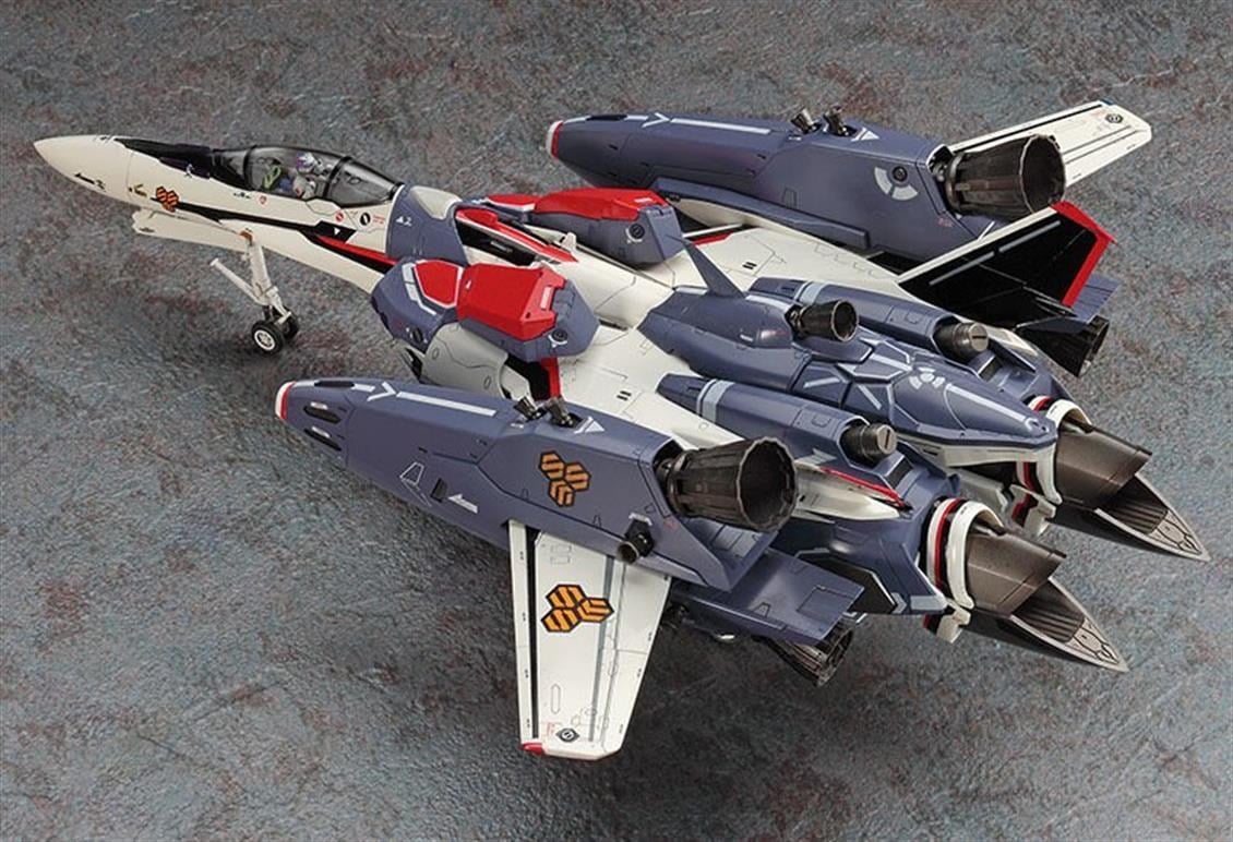 Hasegawa 27 65727 1/72 Ölçek, YF-21 w/Fast Pack & Fold Booster, Macross Serisi, Bilim Kurgu Plastik Model Kiti
