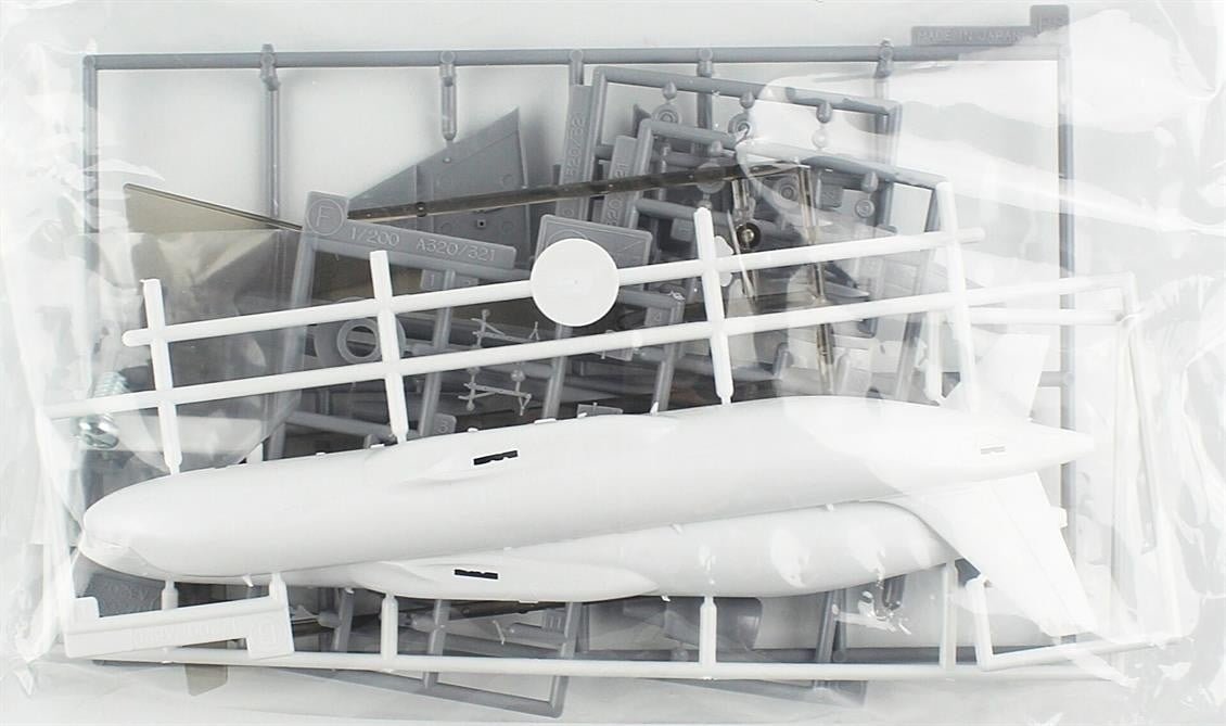 Hasegawa 32 10732 1/200 Ölçek, ANA Airbus A320, Yolcu Uçağı Plastik Model Kiti