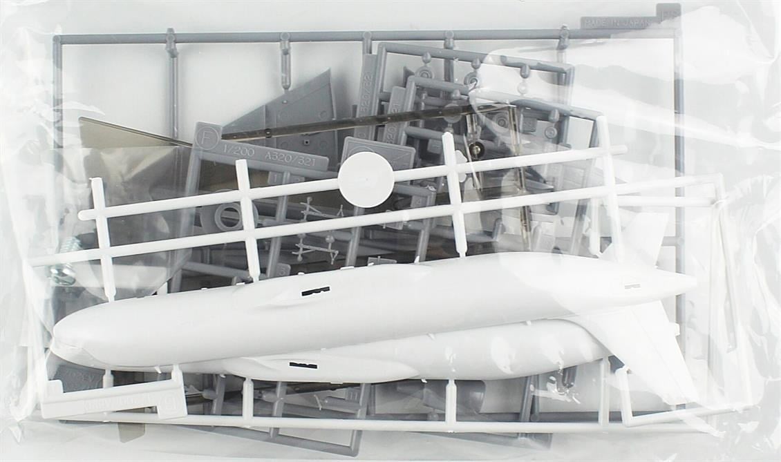 Hasegawa 32 10732 1/200 Ölçek, ANA Airbus A320, Yolcu Uçağı Plastik Model Kiti