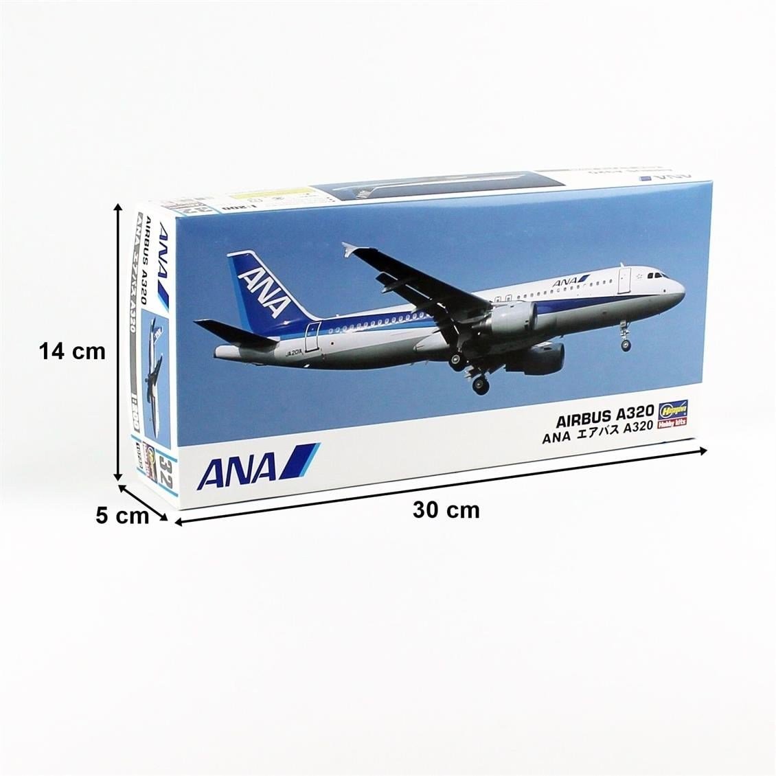 Hasegawa 32 10732 1/200 Ölçek, ANA Airbus A320, Yolcu Uçağı Plastik Model Kiti