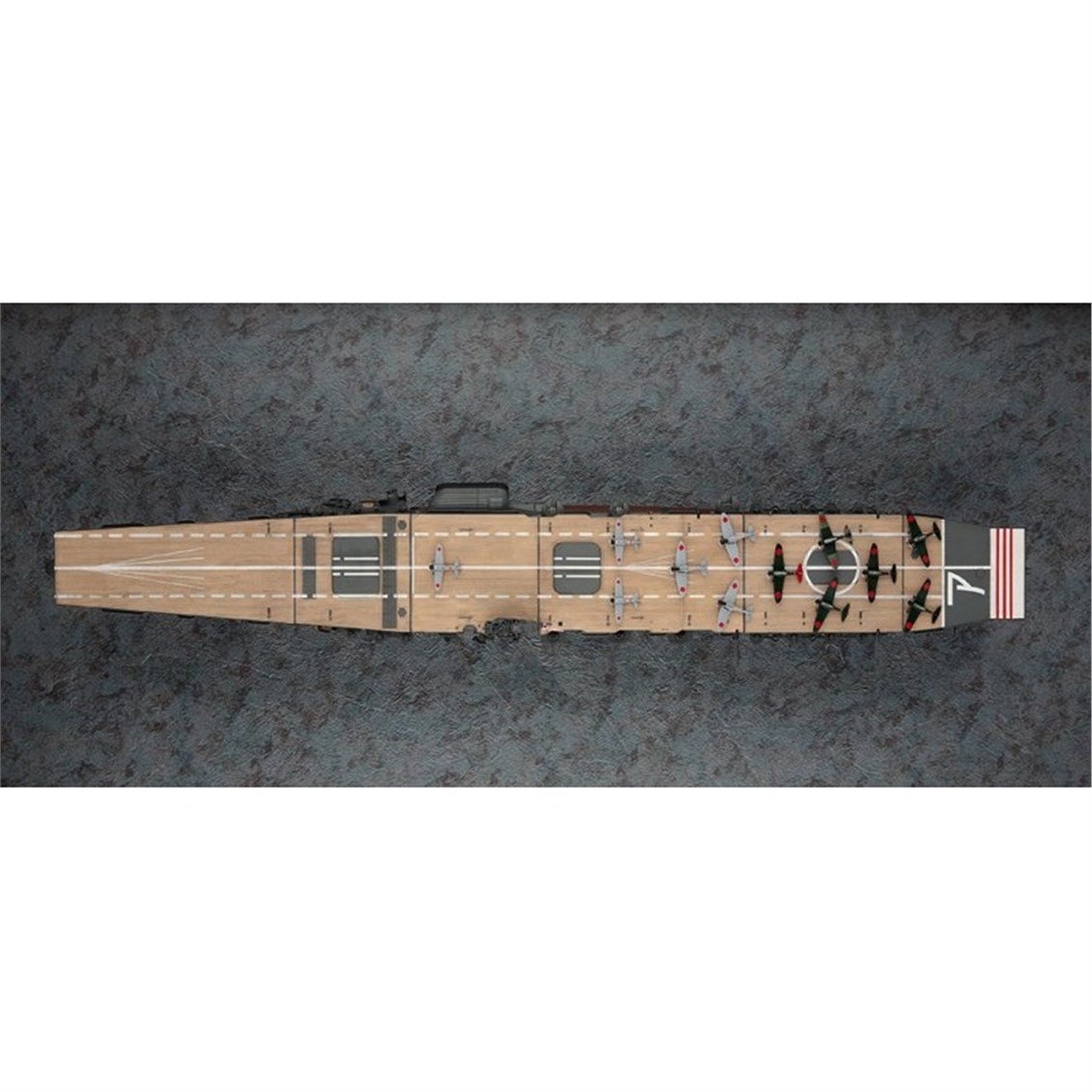 Hasegawa 40124 1/350 Ölçek, Akagi (Pearl Harbor Attack) Limited Edition, Uçak Gemisi Plastik Model Kiti