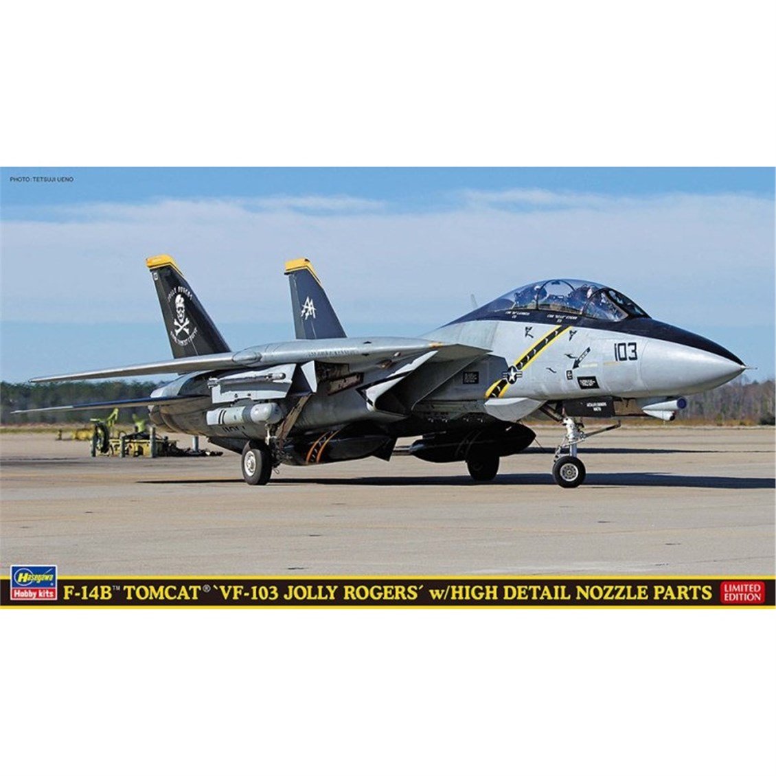 Hasegawa 52473 1/72 Ölçek, F-14A Tomcat [U.S. Navy Carrier-Borne Fighter] (Atlantic Fleet Squadrons), Savaş Uçağı Plastik Model