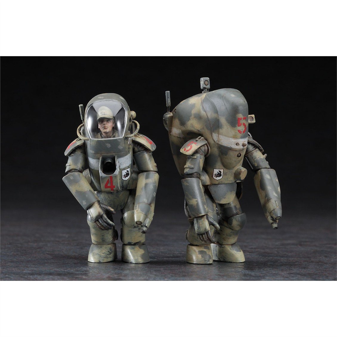 Hasegawa 64117 1/35 Ölçek, Gustav & Melusine, Panzer Kampf Anzug Ausf G & Panzer Kampf Anzug Ausf M, Maschinen Krieger Serisi,