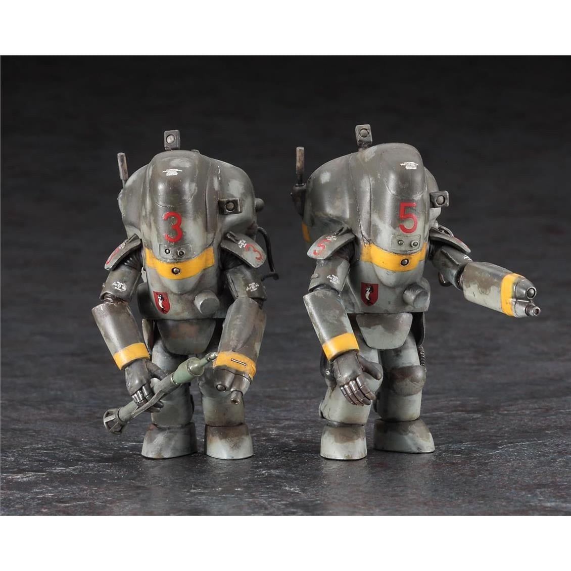 Hasegawa 64128 1/35 Ölçek, PKA Ausf. M Melusine (Wald Geist) (2 Adet), Maschinen Krieger Serisi, Bilim Kurgu Plastik Model Kiti
