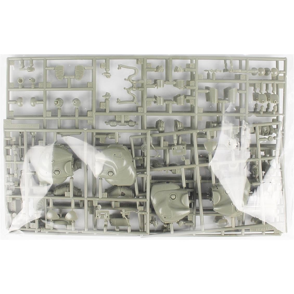 Hasegawa 64128 1/35 Ölçek, PKA Ausf. M Melusine (Wald Geist) (2 Adet), Maschinen Krieger Serisi, Bilim Kurgu Plastik Model Kiti