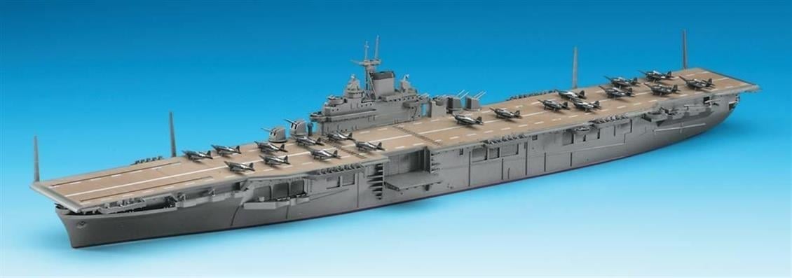 Hasegawa 707 49707 1/700 Ölçek, ABD Essex Uçak Gemisi (Waterline Serisi), Plastik Model Kiti