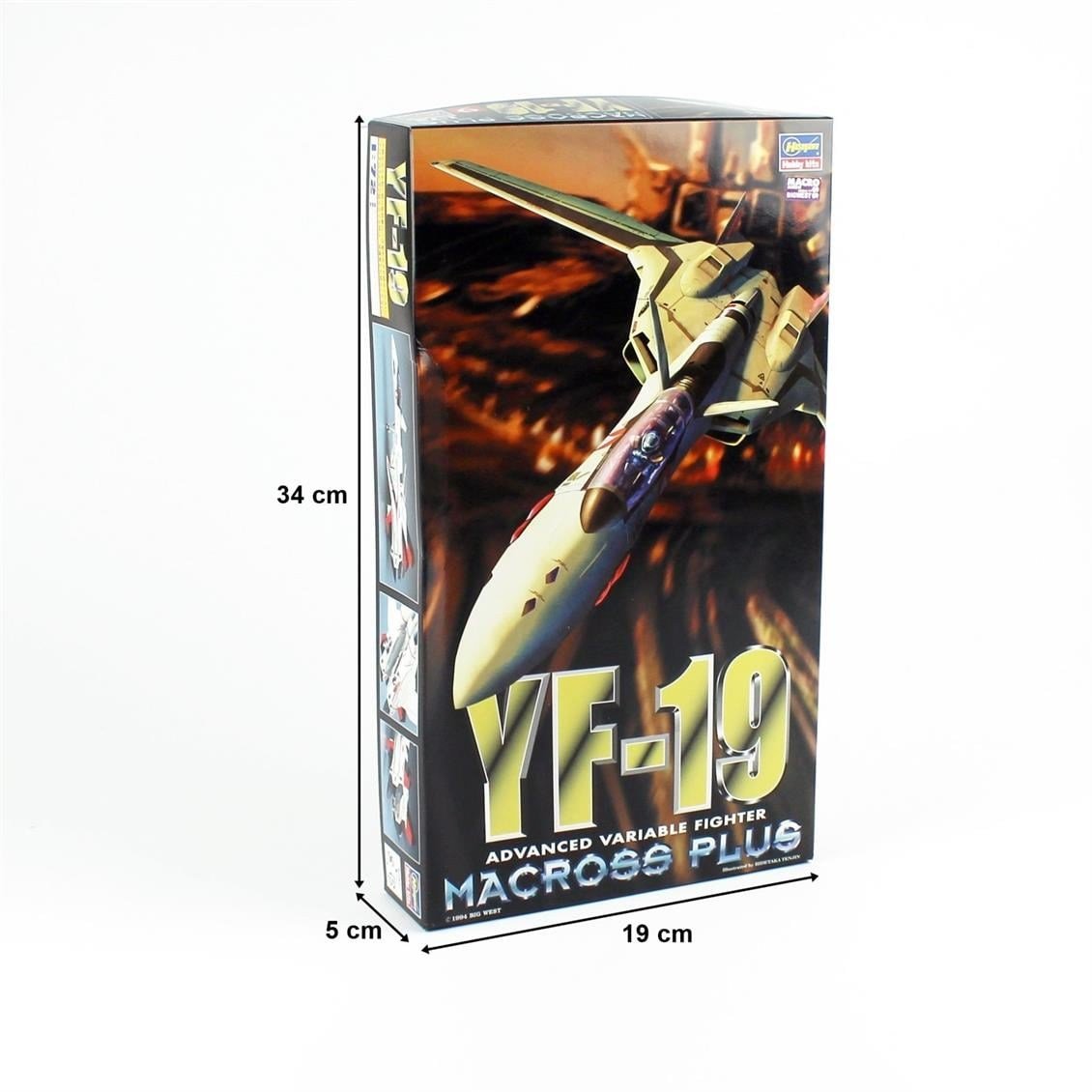Hasegawa 9 65709 1/72 Ölçek, YF-19, Macross Serisi, Bilim Kurgu Plastik Model Kiti