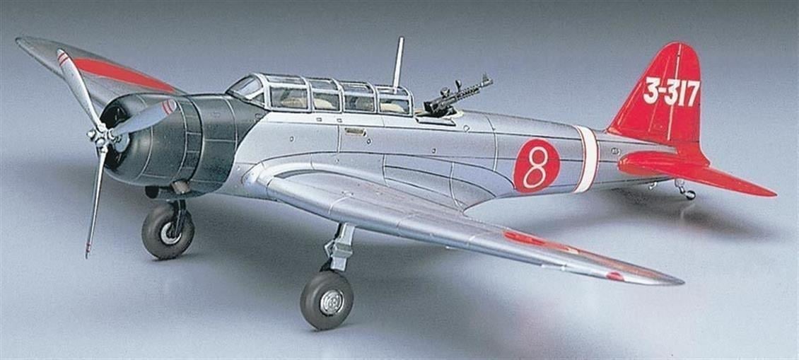 Hasegawa A7 137 1/72 Ölçek, Nakajima B5N2 (kate), Savaş Uçağı Plastik Model Kiti