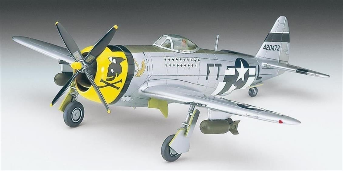 Hasegawa A8 138 1/72 Ölçek, P-47D Thunderbolt, Savaş Uçağı Plastik Model Kiti