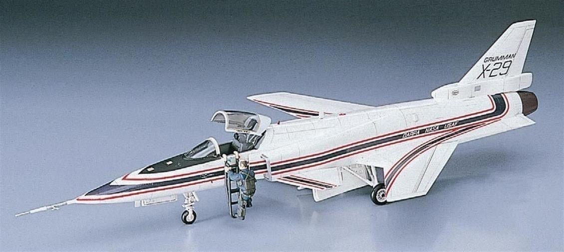 Hasegawa B13 243 1/72 Ölçek, X-29, Savaş Uçağı Plastik Model Kiti