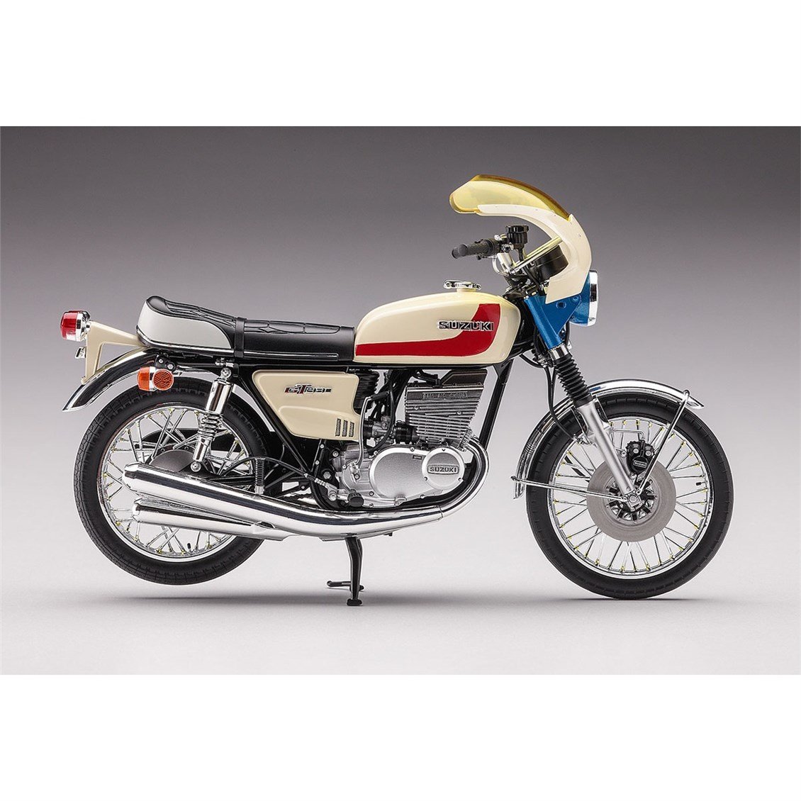 Hasegawa BK5 21505 1/12 Ölçek, 1972 Suzuki GT380 B, Motosiklet Plastik Model Kiti