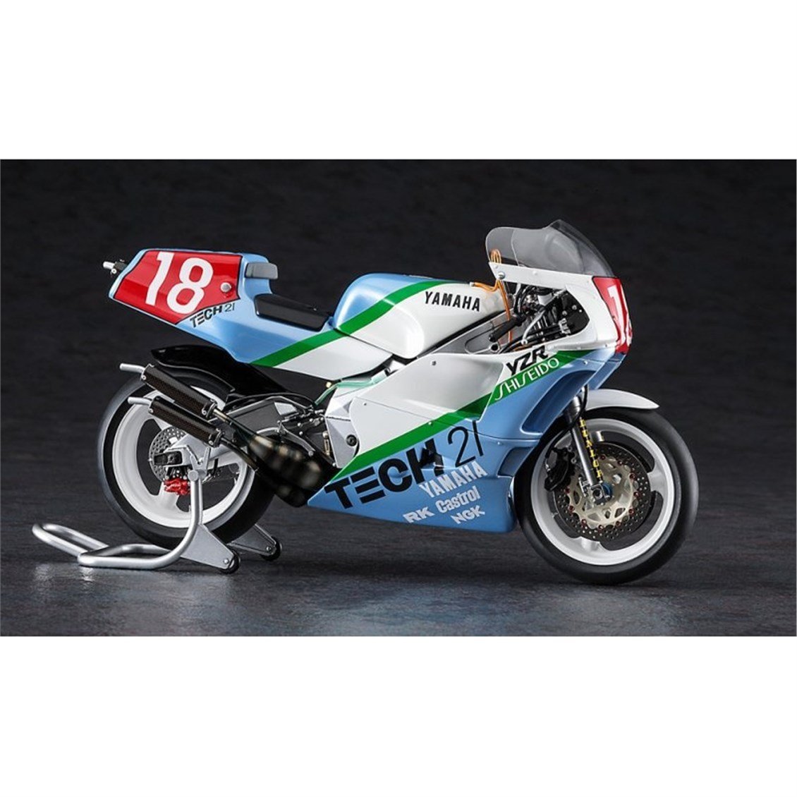 Hasegawa BK62 21762 1/12 Ölçek, Yamaha YZR500 (0W98) (TECH 21 1988), Motosiklet Plastik Model Kiti