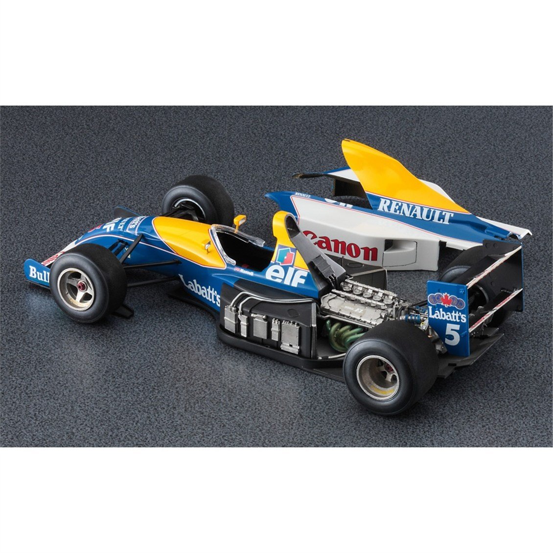 Hasegawa CH56 51156 1/24 Ölçek, Williams FW14 (Metal Motor Detaylı), Formüla Aracı Plastik Model Kiti