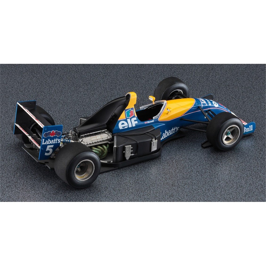 Hasegawa CH56 51156 1/24 Ölçek, Williams FW14 (Metal Motor Detaylı), Formüla Aracı Plastik Model Kiti
