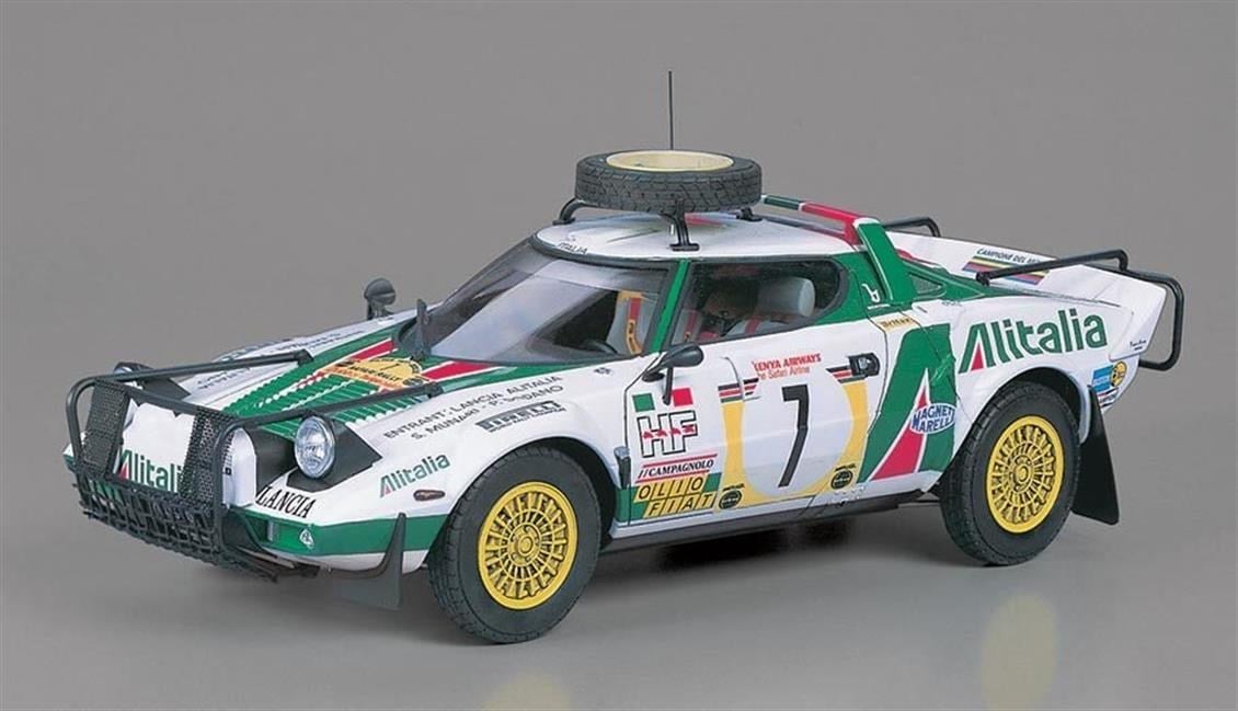 Hasegawa CR36 25036 1/24 Ölçek, Lancia Stratos HF (1977 Safari Rallisi), Yarış Aracı Plastik Model Kiti