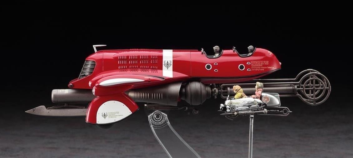 Hasegawa CW07 64507 1/72 Ölçek, Tatiana's Vanship & Fam's Vespa, Ace Combat Serisi, Bilim Kurgu Plastik Model Kiti