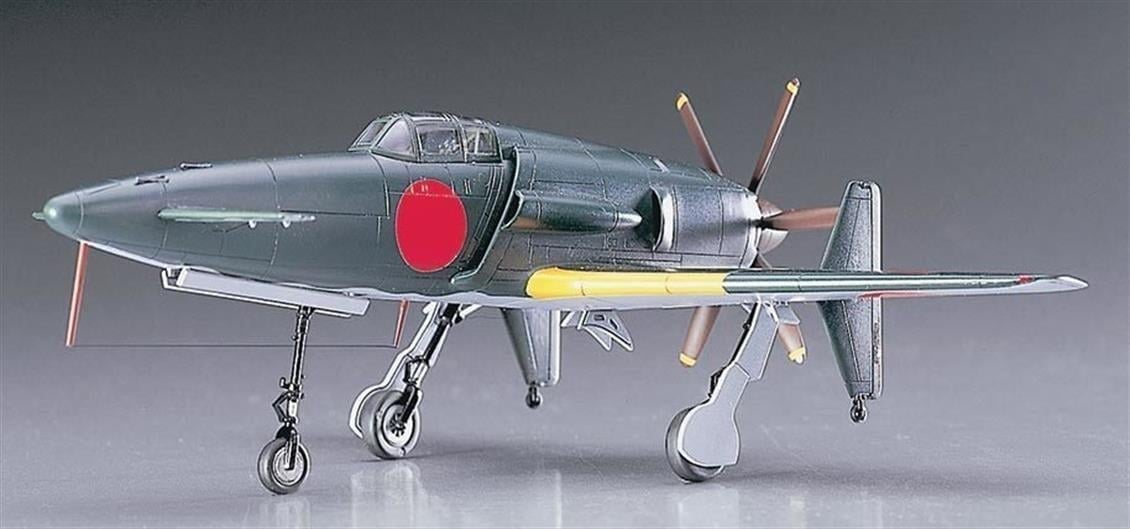 Hasegawa D20 450 1/72 Ölçek, Kyushu J7W1 18-Shi Shinden, Savaş Uçağı Plastik Model Kiti