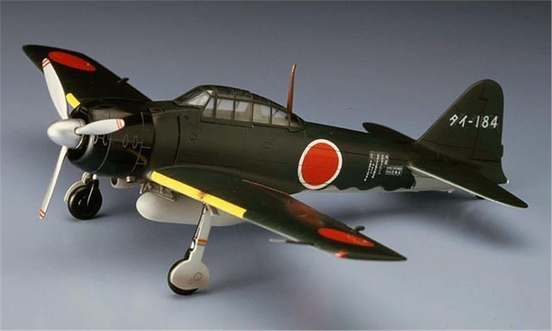 Hasegawa D26 1456 1/72 Ölçek, Mitsubishi A6M3 Zero Fighter Type 22/32, Savaş Uçağı Plastik Model Kiti