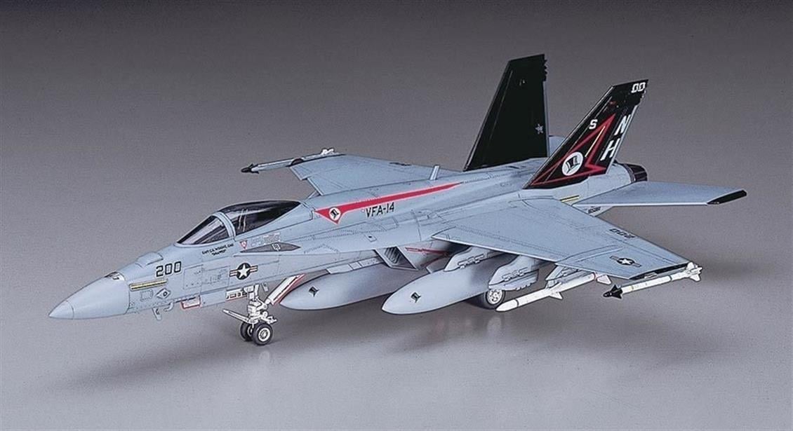 Hasegawa E19 549 1/72 Ölçek, F/A-18E Super Hornet, Savaş Uçağı Plastik Model Kiti