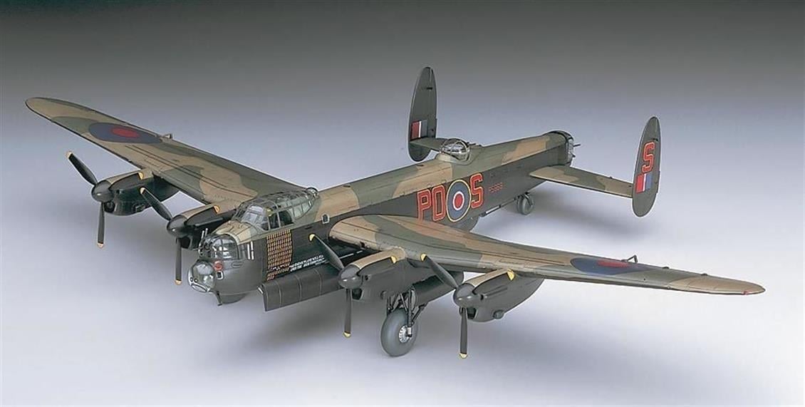 Hasegawa E23 553 1/72 Ölçek, Lancaster B. MK.I/MK.III, Savaş Uçağı Plastik Model Kiti