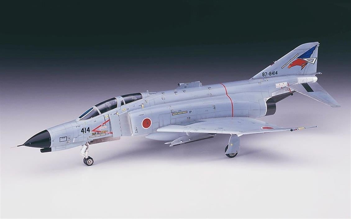 Hasegawa E37 1567 1/72 Ölçek, F-4EJ KAI Phantom II, Savaş Uçağı Plastik Model Kiti