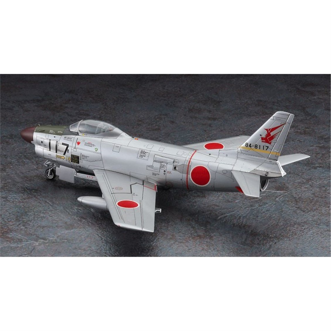 Hasegawa E49 1579 1/72 Ölçek, F-86D Sabre Dog [J.A.S.D.F. Intercepter] Savaş Uçağı, Plastik Model Kiti