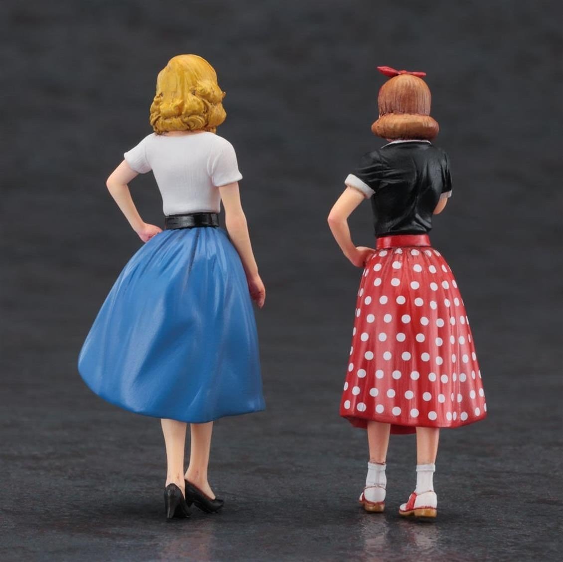 Hasegawa FC10 29110 1/24 Ölçek, 50 li Yılların Amerikan Kızları, Plastik Model Kiti