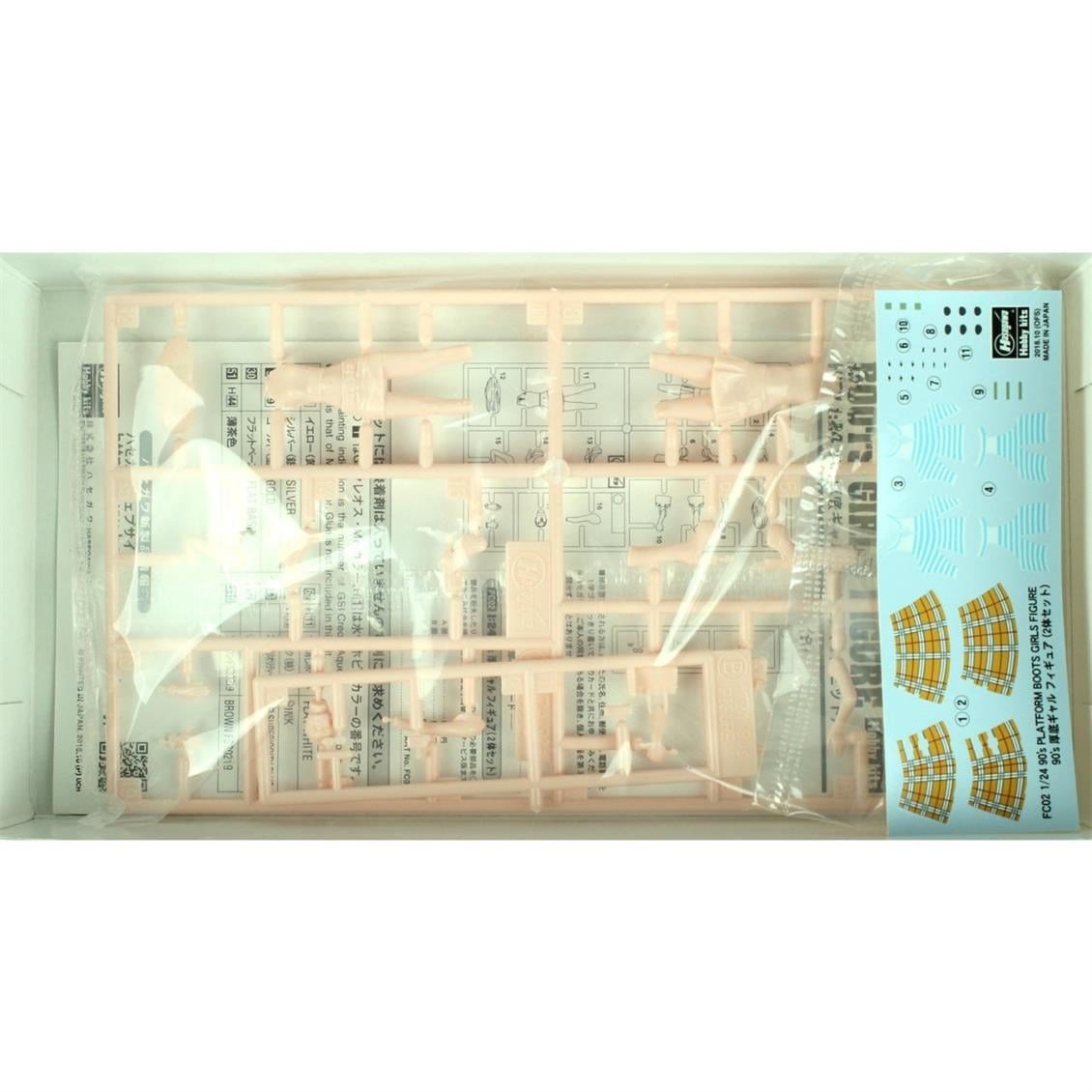 Hasegawa FC2 29102 1/24 Ölçek, Çizmeli Kızlari, Plastik Model Kiti