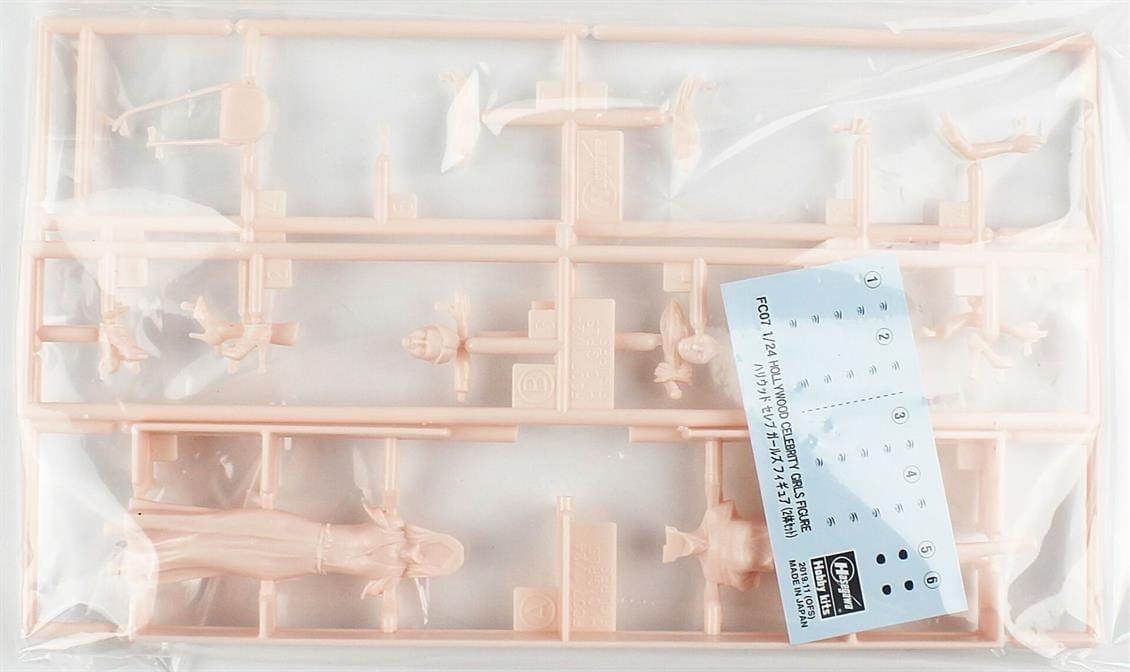 Hasegawa FC7 29107 1/24 Ölçek, Hollywood Kızları, Plastik Model Kiti