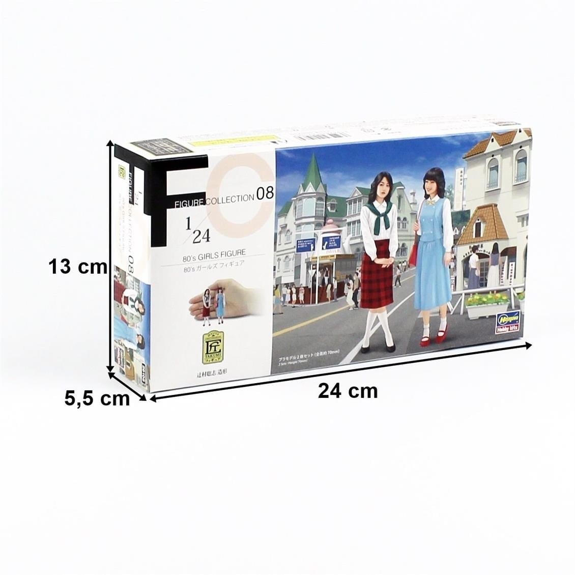 Hasegawa FC8 29108 1/24 Ölçek, 80 li Yılların Kızları, Plastik Model Kiti