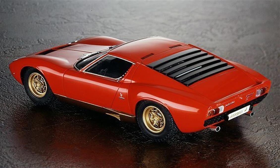 Hasegawa HC13 21213 1/24 Ölçek, Lamborghini Miura SV, Otomobil Plastik Model Kiti