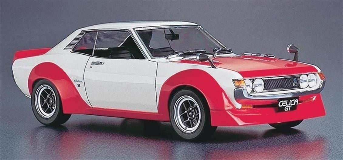 Hasegawa HC16 21216 1/24 Ölçek, Toyota Celica 1600GT (Race Configuration), Yarış Aracı Plastik Model Kiti